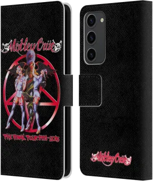Head Case Designs Officially Licensed Motley Crue Dr. Feelgood Final Tours Leather Book Wallet Case Cover Compatible with Samsung Galaxy S23  5G