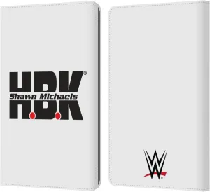 Head Case Designs Officially Licensed WWE HBK Shawn Michaels Leather Book Wallet Case Cover Compatible with Kindle Paperwhite 1/2 / 3