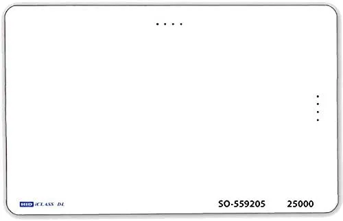 HID 200X iCLASS Card For Direct Image & Thermal Transfer (25 Pack)