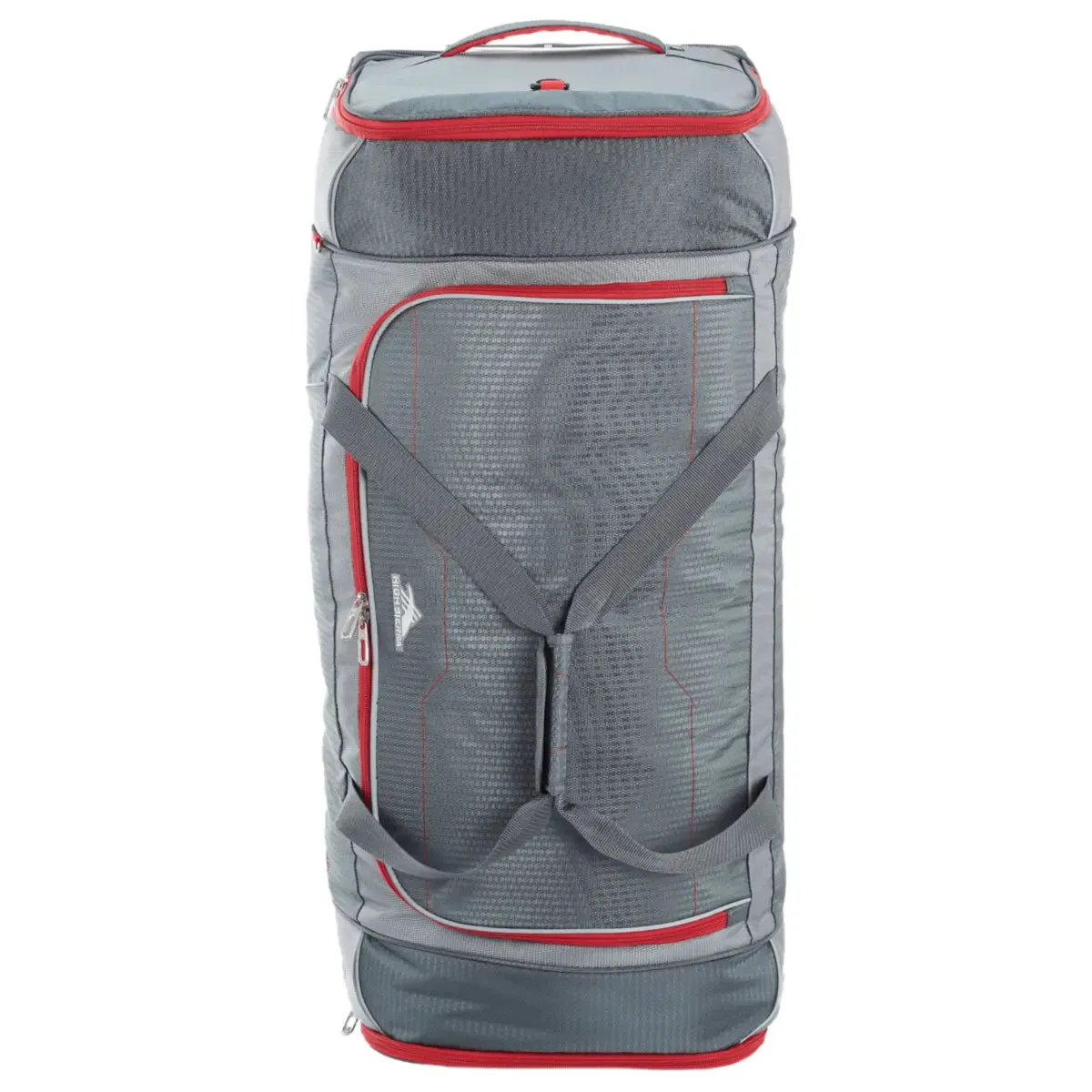 High Sierra Ultimate Access 3 - 91 cm Wheeled Drop Bottom Duffle - Mercury / Crimson