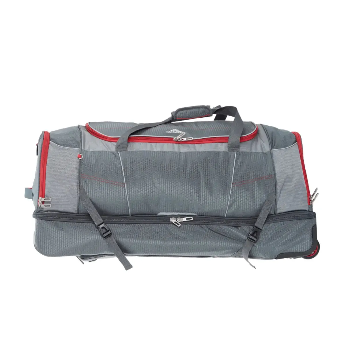 High Sierra Ultimate Access 3 - 91 cm Wheeled Drop Bottom Duffle - Mercury / Crimson
