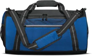 Holloway Sportswear Rivalry Duffel Bag OS Royal/Black