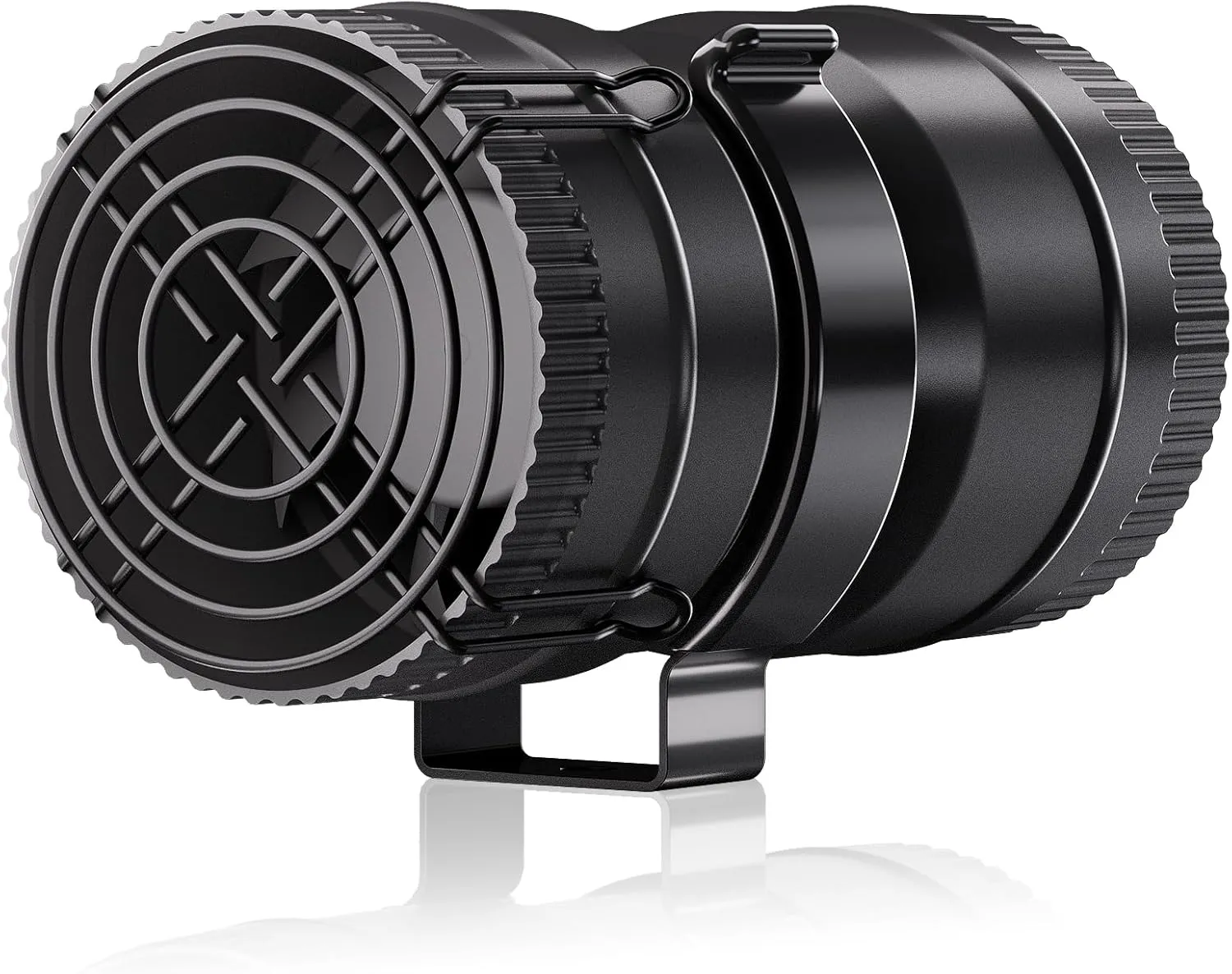 Hon&Guan Boat Blower Fan 3 Inch, 12V Inline Boat Blower Motor Fan, 10000RPM, New Upgraded 7-Blade Engine Blower 130CFM, Durable Marine Bilge Blower, Perfect for Yacht, Caravan, Engine Ventilation
