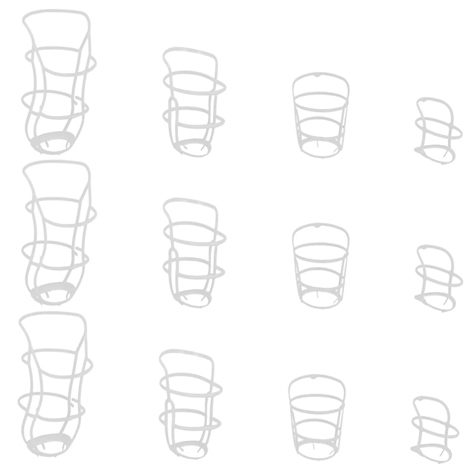 Hospital Saline Mesh Cover 40pcs Infusion Bottle Hanging Net Drip Net Plastic Mesh Bag