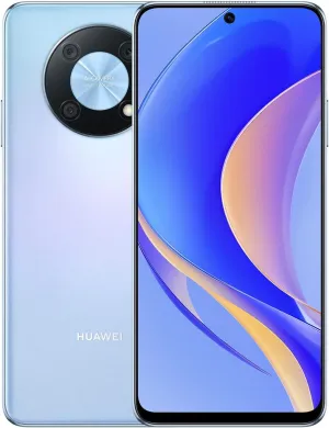 HUAWEI nova Y90 Dual-SIM 128GB ROM   6GB RAM (GSM only | No CDMA) Factory Unlocked 4G/LTE Smartphone (Crystal Blue) - International Version (Renewed)