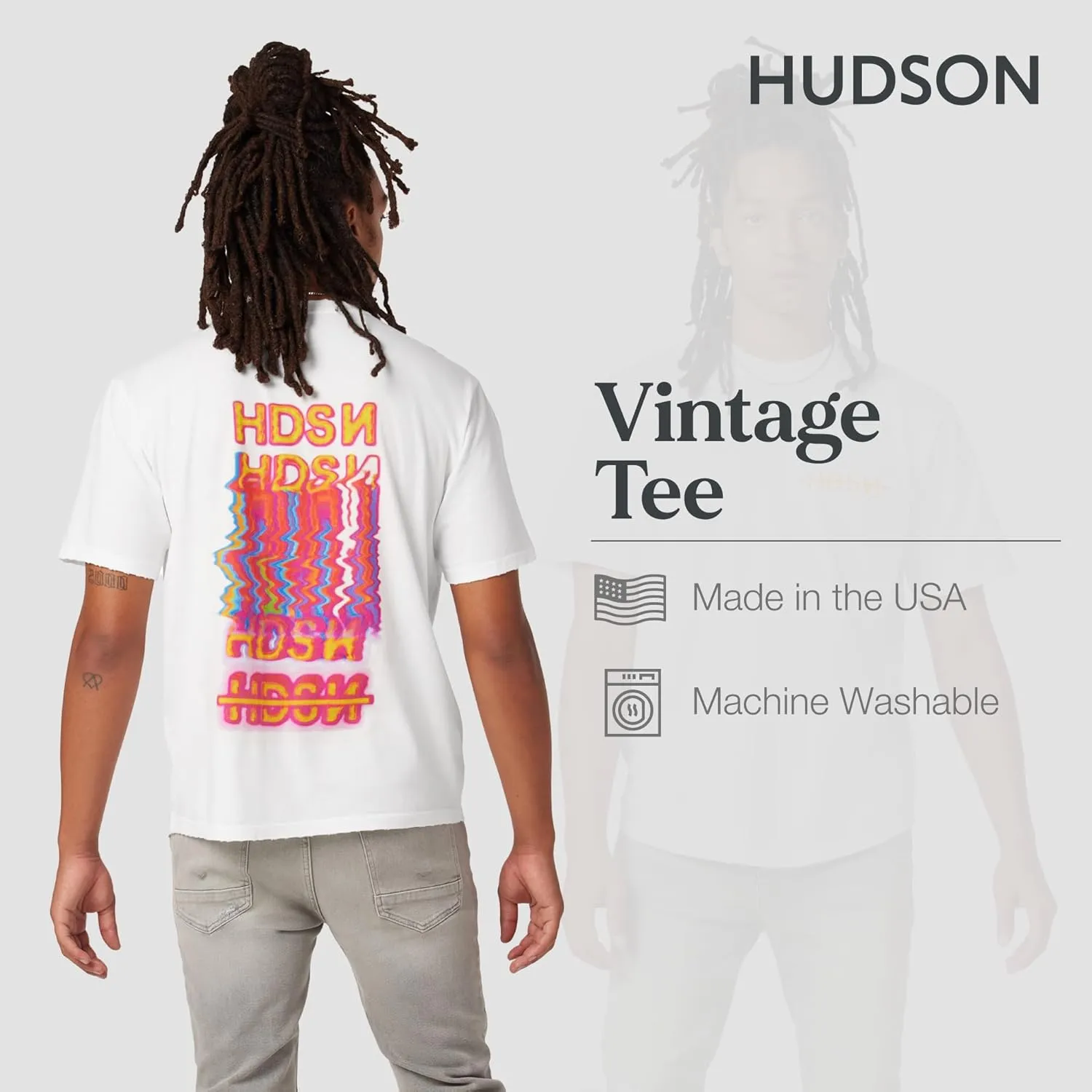 HUDSON Men's Vintage Tee