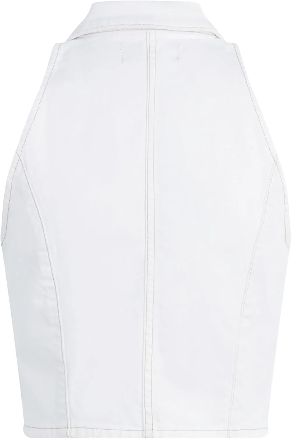 HUDSON Women's Denim Halter Vest