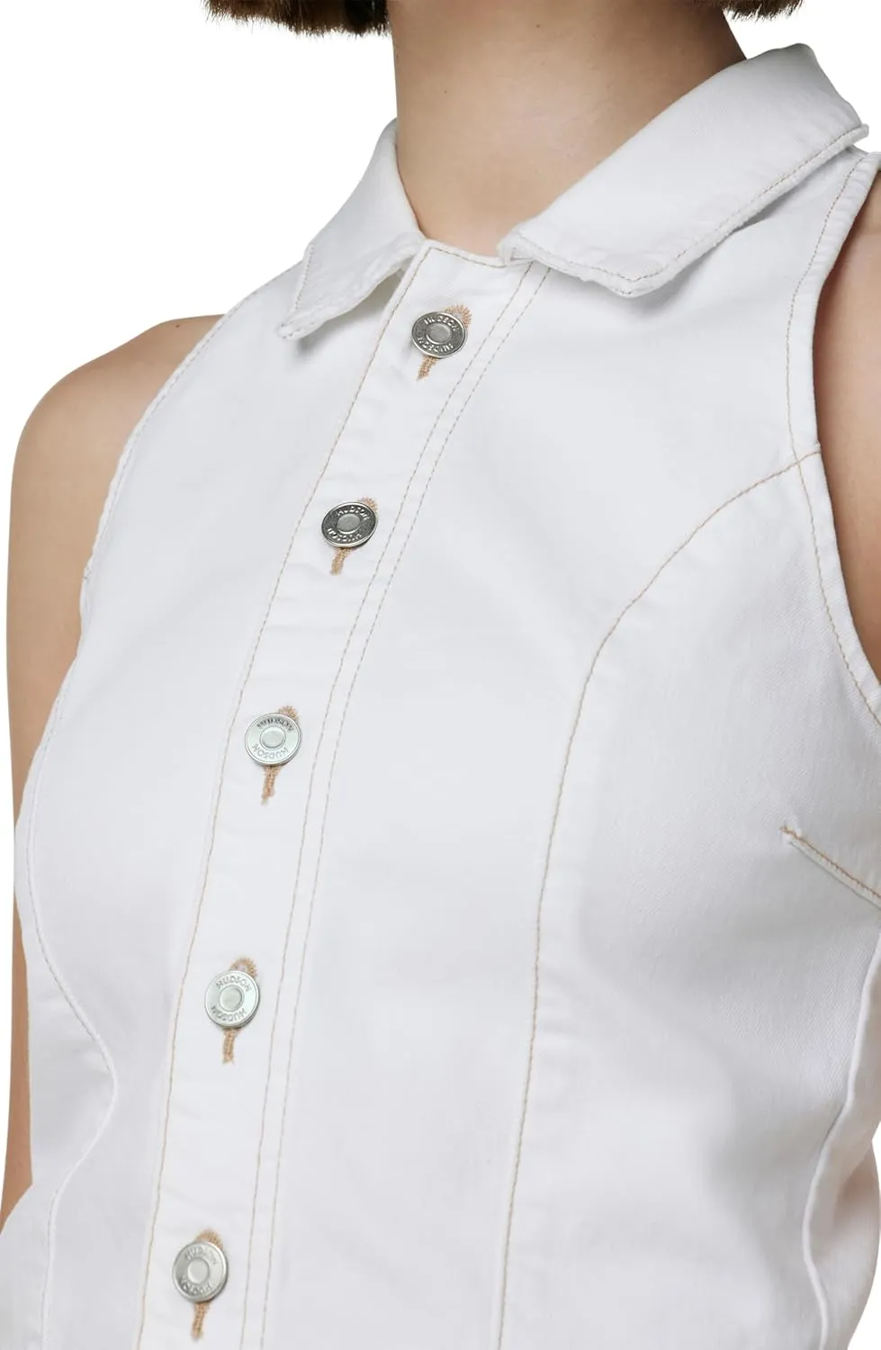 HUDSON Women's Denim Halter Vest