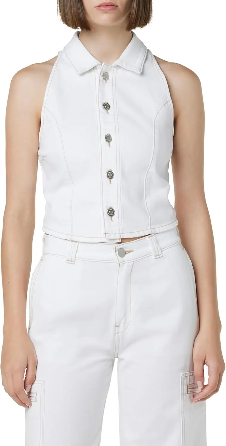 HUDSON Women's Denim Halter Vest