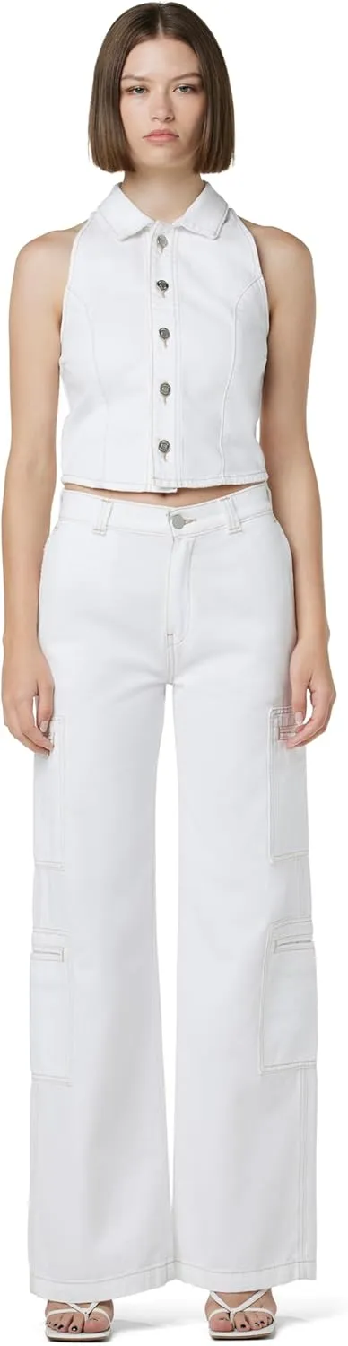 HUDSON Women's Denim Halter Vest