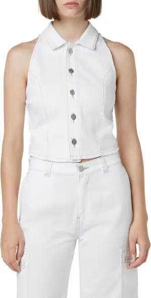 HUDSON Women's Denim Halter Vest