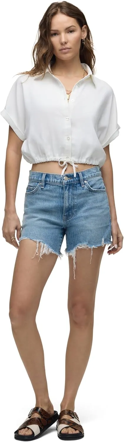 HUDSON Women's Devon High-Rise Boyfriend Short