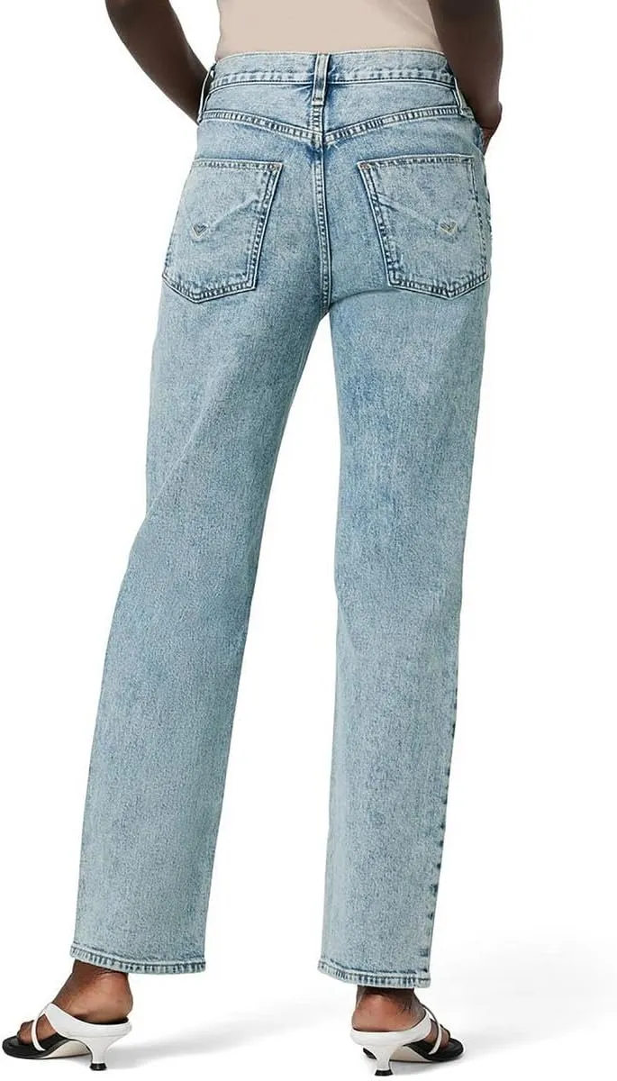 HUDSON Women's Jade High Rise Straight, Loose Fit Jean