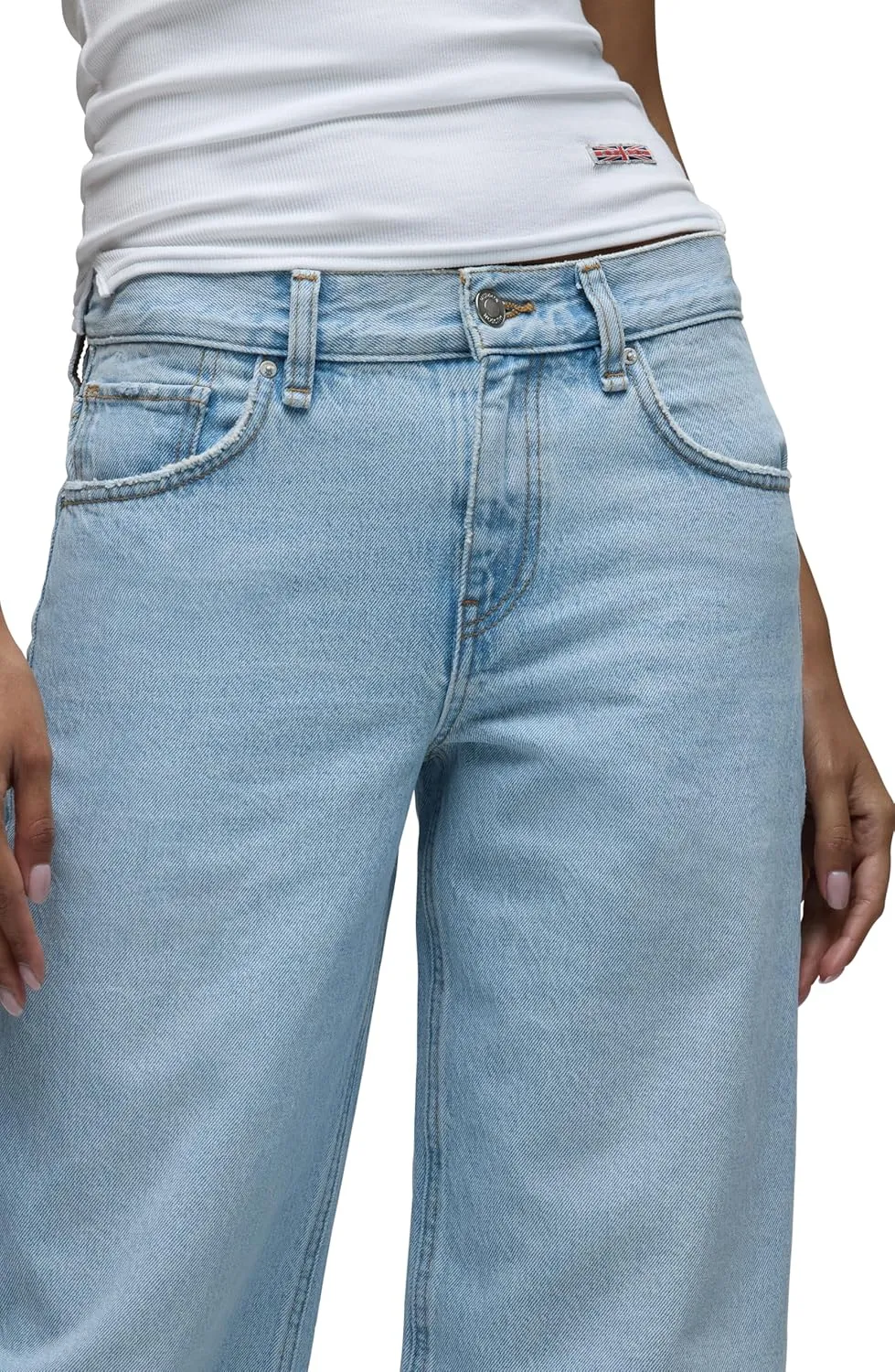 HUDSON Women's Rylee Low Rise Loose Pant