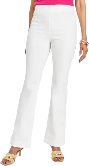 I.N.C. INTERNATIONAL CONCEPTS Women's Bootcut Pull-On Jeans Bright White 4