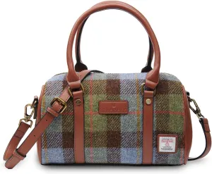 Islander® The Medium Duffel Ladies Shoulder Bag with Harris Tweed