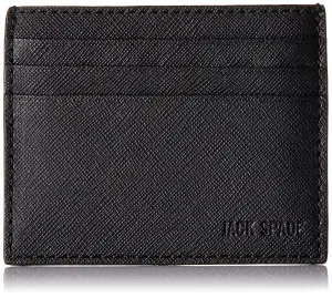 Jack Spade Barrow Leather 6 Card Holder