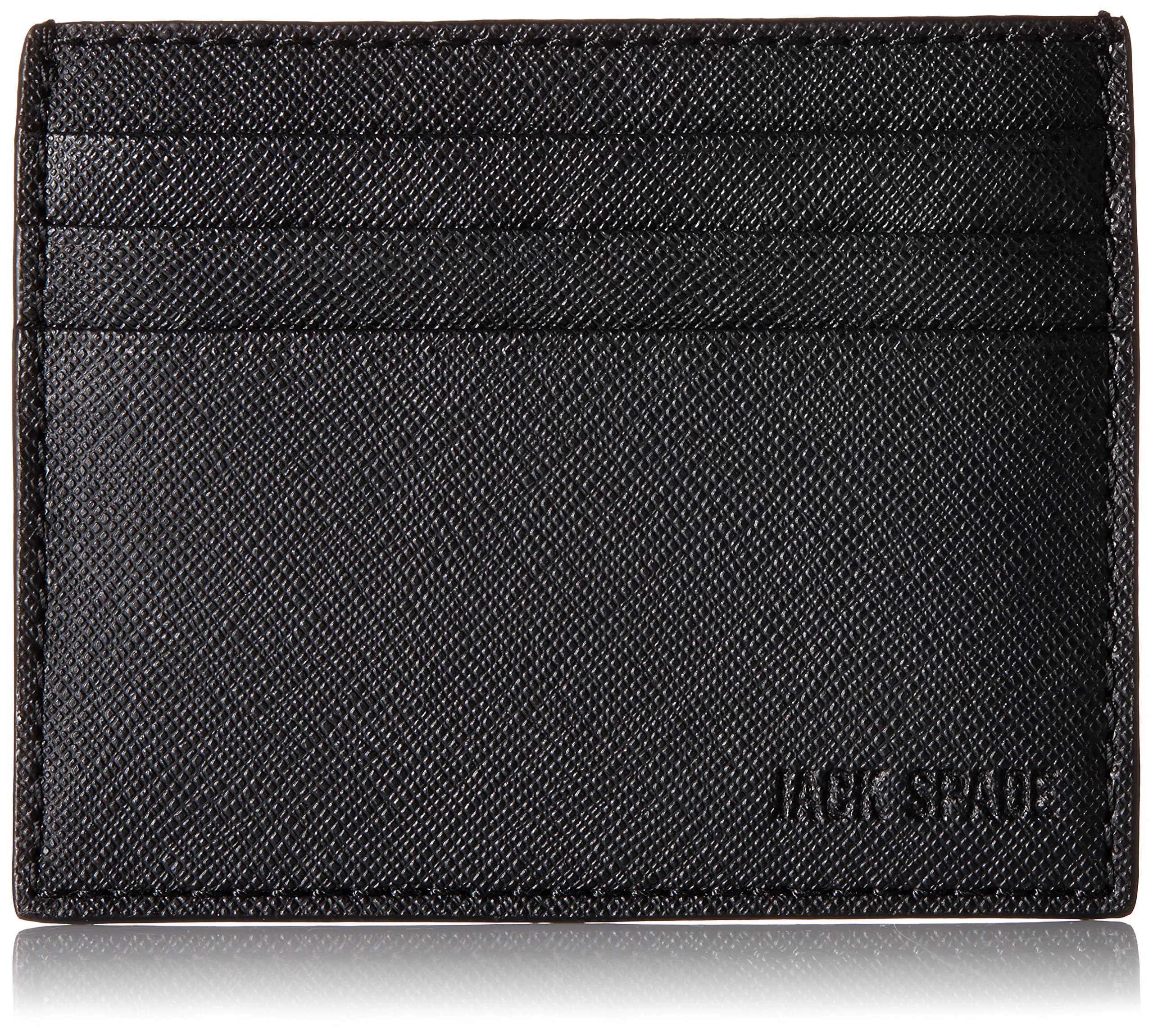 Jack Spade Barrow Leather 6 Card Holder