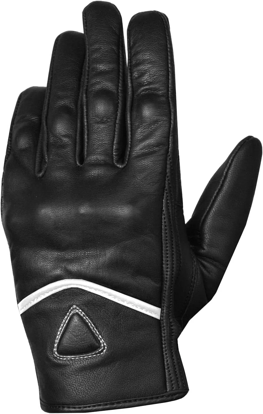 Jackets 4 Bikes Men's Premium Leather Street Motorcycle Protective Cruiser Biker Gel Gloves