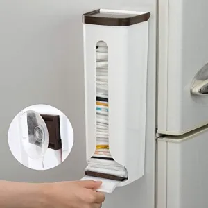 Japanese Disposable Bag Accept Box Plastic Bag Extract Type Environmental Protection Storage Rack Hanging Sack Arrangement Box