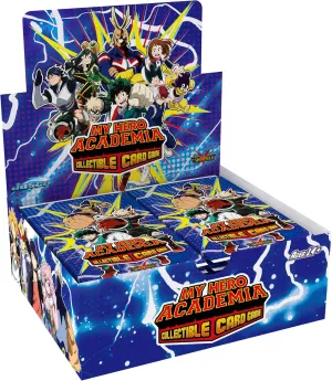 Jasco Games My Hero Academia Collectible Card Game Series 1 Unlimited | 240-card 24-Pack Booster Display | Trading Cards for Adults and Teens | Ages 14  | 2 Players | Avg. Playtime 45  Mins | Made
