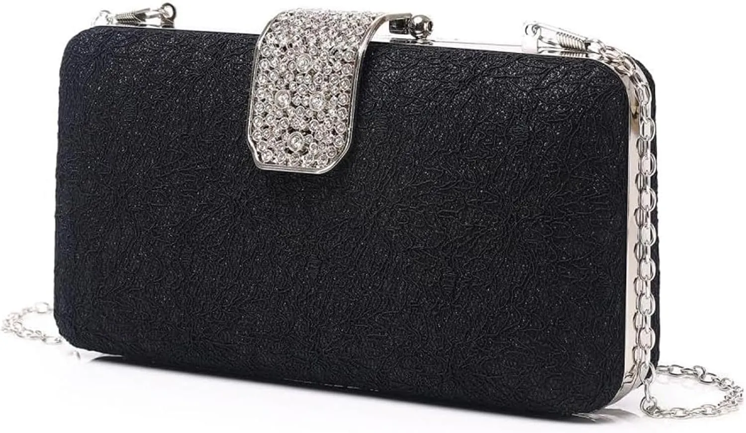 jessie Evening Bags and Clutches, Women's Evening Handbags Rhinestone Cocktail Prom Formal Clutch Purses for Women Evening
