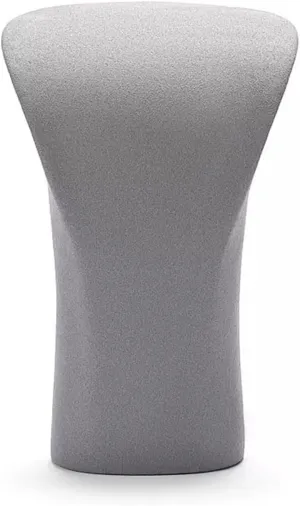 Jewelry Organizer Gray Velvet Jewelry Display Bust, Necklace Mannequin Stand Pendant Chain Jewelry Bust Display Stand for Retail Stores and Trade Shows