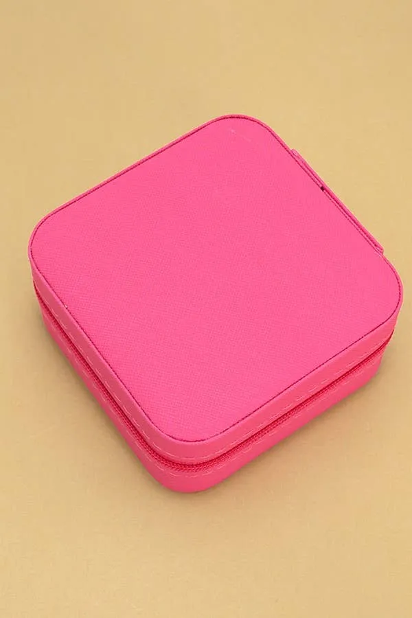 JEWELRY ORGANIZER TRAVEL BOX CASE