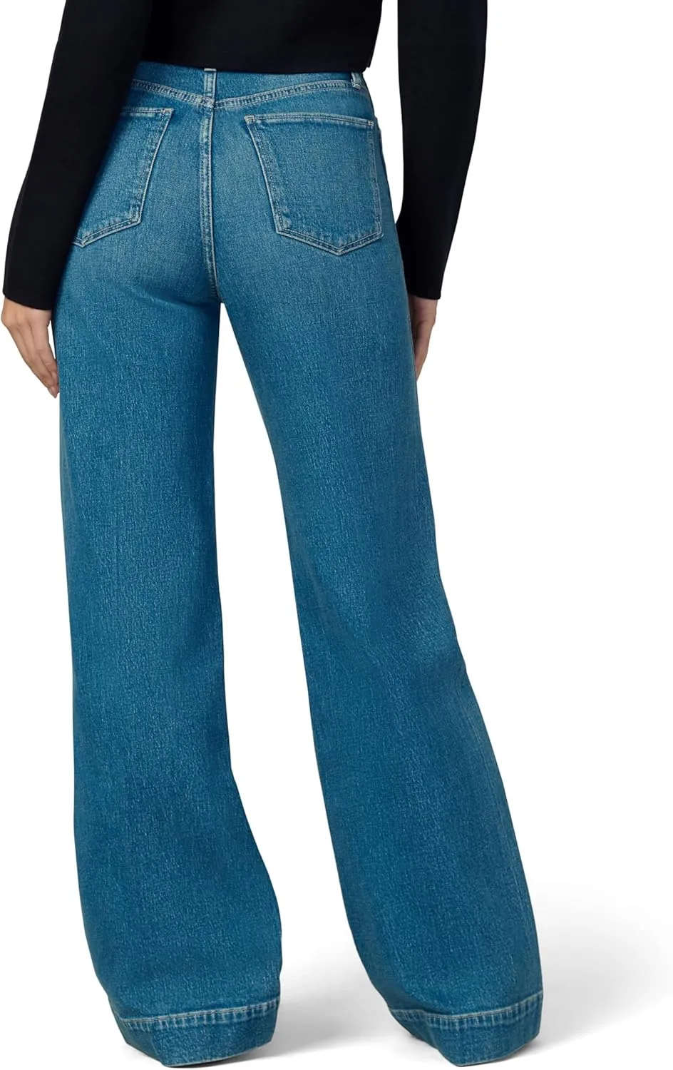 Joe's Women's The Front Seamed Wide Leg High Rise Jean