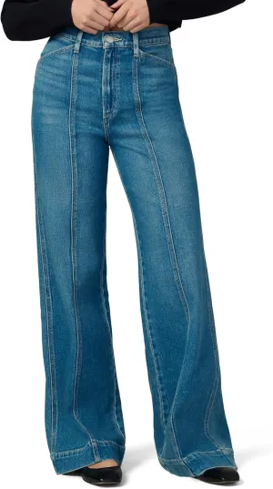 Joe's Women's The Front Seamed Wide Leg High Rise Jean