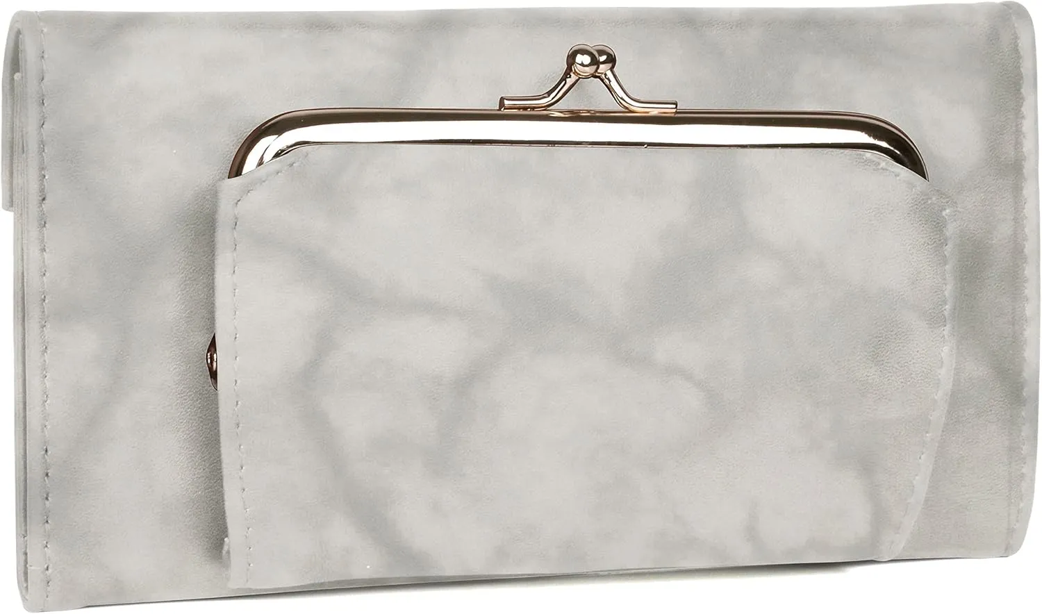Julia Buxton Heiress Leather Organizer Clutch