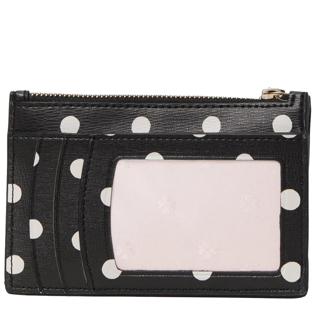 Kate Spade Spencer Sunshine Dot Cardholder Wristlet in Black Multi pwr00413