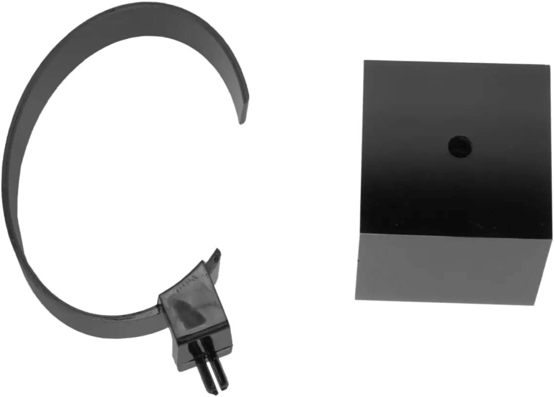 KESYOO 2 Pcs Bangle Holder Bracelets Log Watch Holder Hanger Necklace Holder Display Kit Display Stands Monitor Chain Bracelet Watch Bracelet Holder Stand Velvet Winder Black