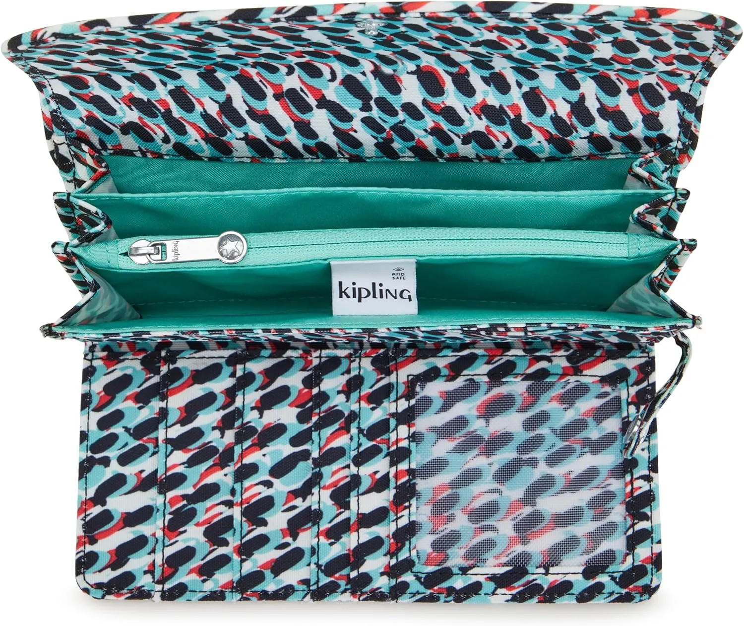 Kipling Money Land Printed Snap Wallet