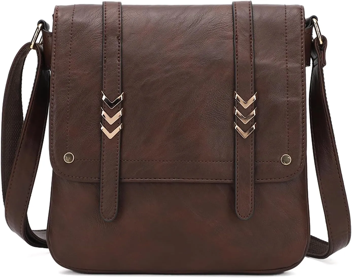 KL928 Crossbody Bags for Women Soft FAUX Leather Wallet Purses Adjustable Strap Medium Shoulder Handbags