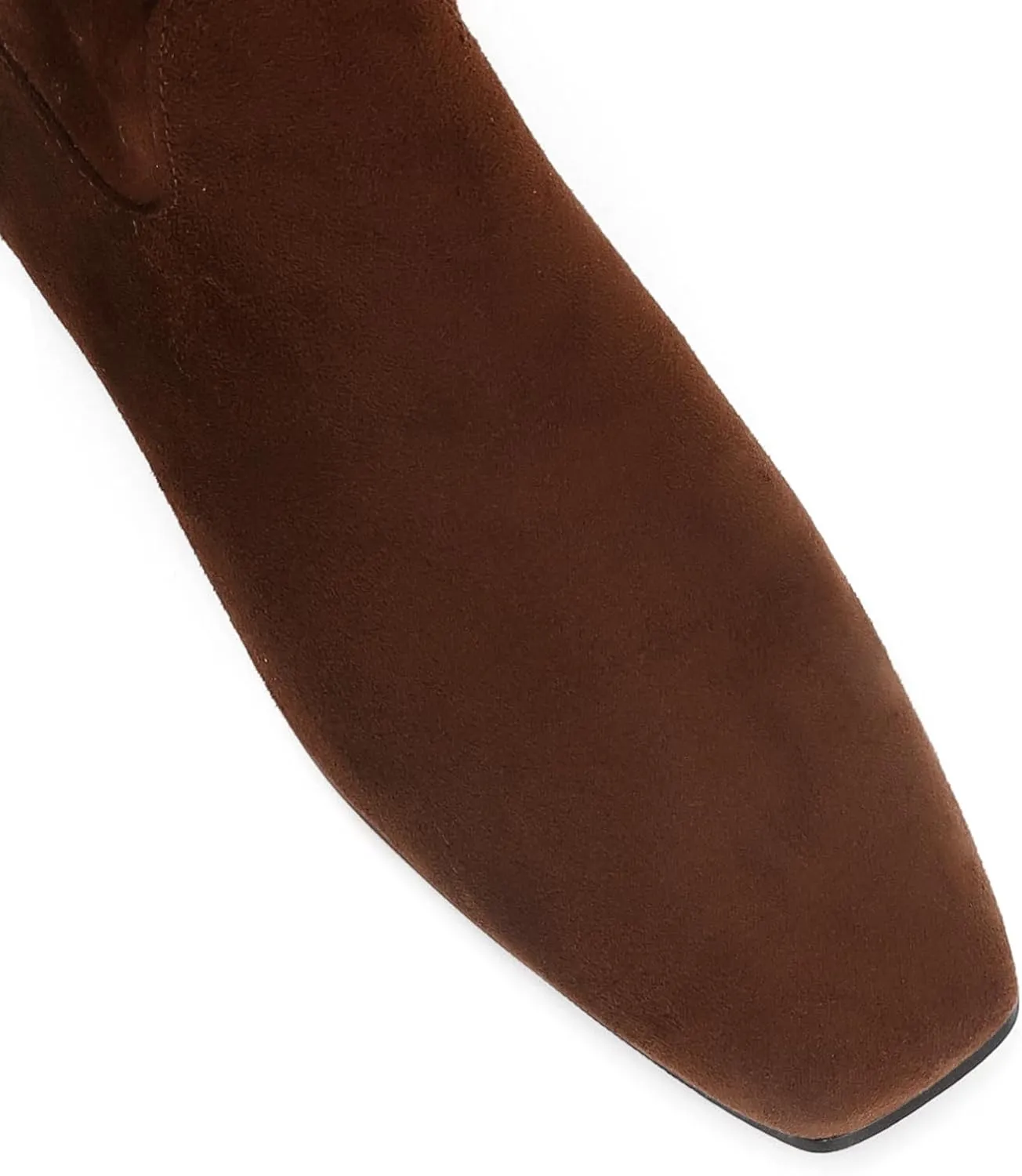Knee High Boots for Women Chunky Low Heels Square Toe Tall Boots Long Boots Pull on Fashion Casual