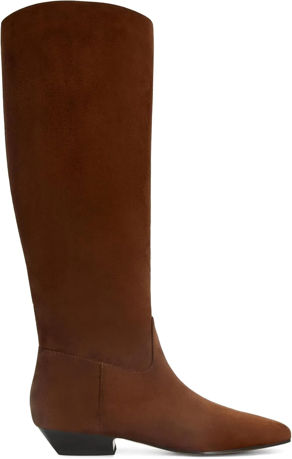 Knee High Boots for Women Chunky Low Heels Square Toe Tall Boots Long Boots Pull on Fashion Casual