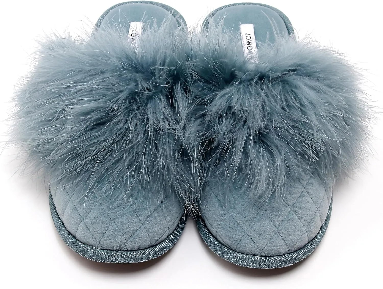 Lady’s Fluffy Velvet Comfortable Scuff Women’s Closed toe House Slippers