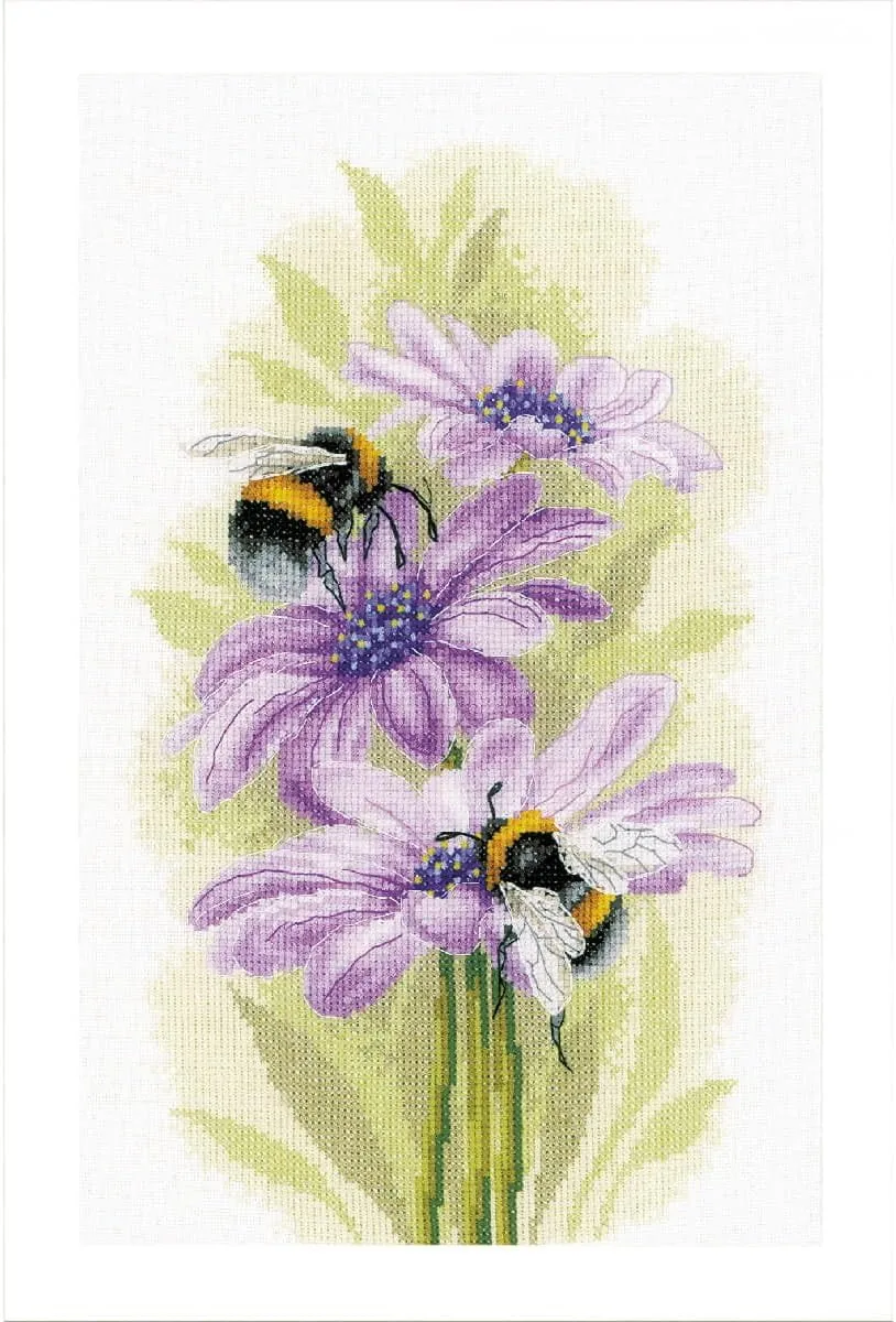 Lanarte Counted Cross Stitch Dancing BE, Multicoloured