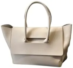 Large Capacity Burgundy PU Leather Tote Bag, Fashion Shoulder Handbag for Women, Minimalist Design