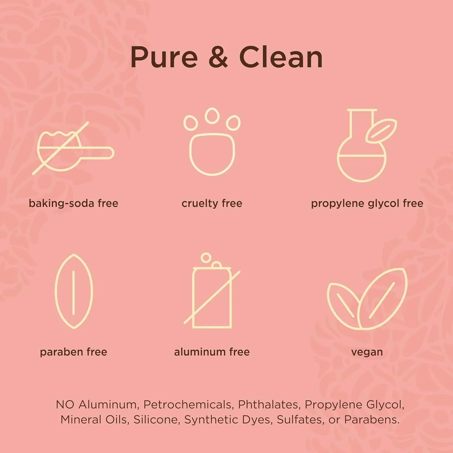 Lavanila Pure Vanilla Deodorant for Women 2-Pack (2 Oz Each) - Natural Aluminum Free Solid Stick Deodorant, Made In USA, Vegan