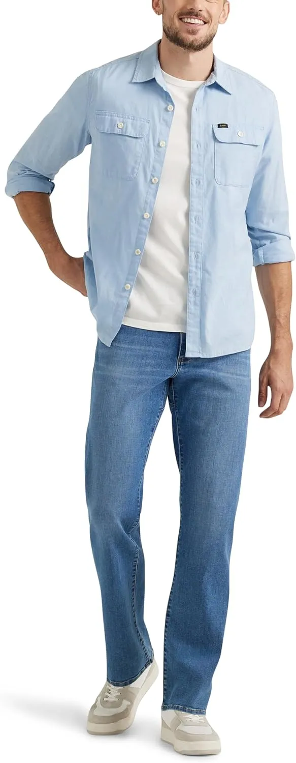 Lee Men's Extreme Motion Regular Straight Jean