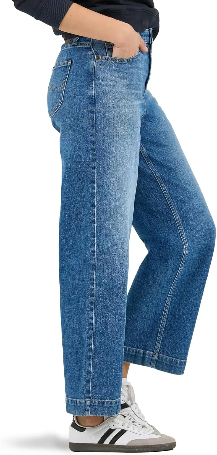 Lee Women's Legendary 26" Wide Leg Crop Jean