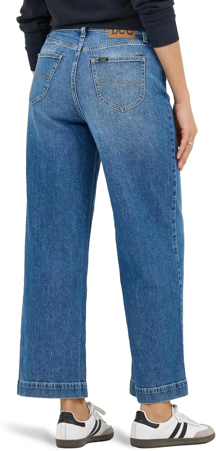 Lee Women's Legendary 26" Wide Leg Crop Jean