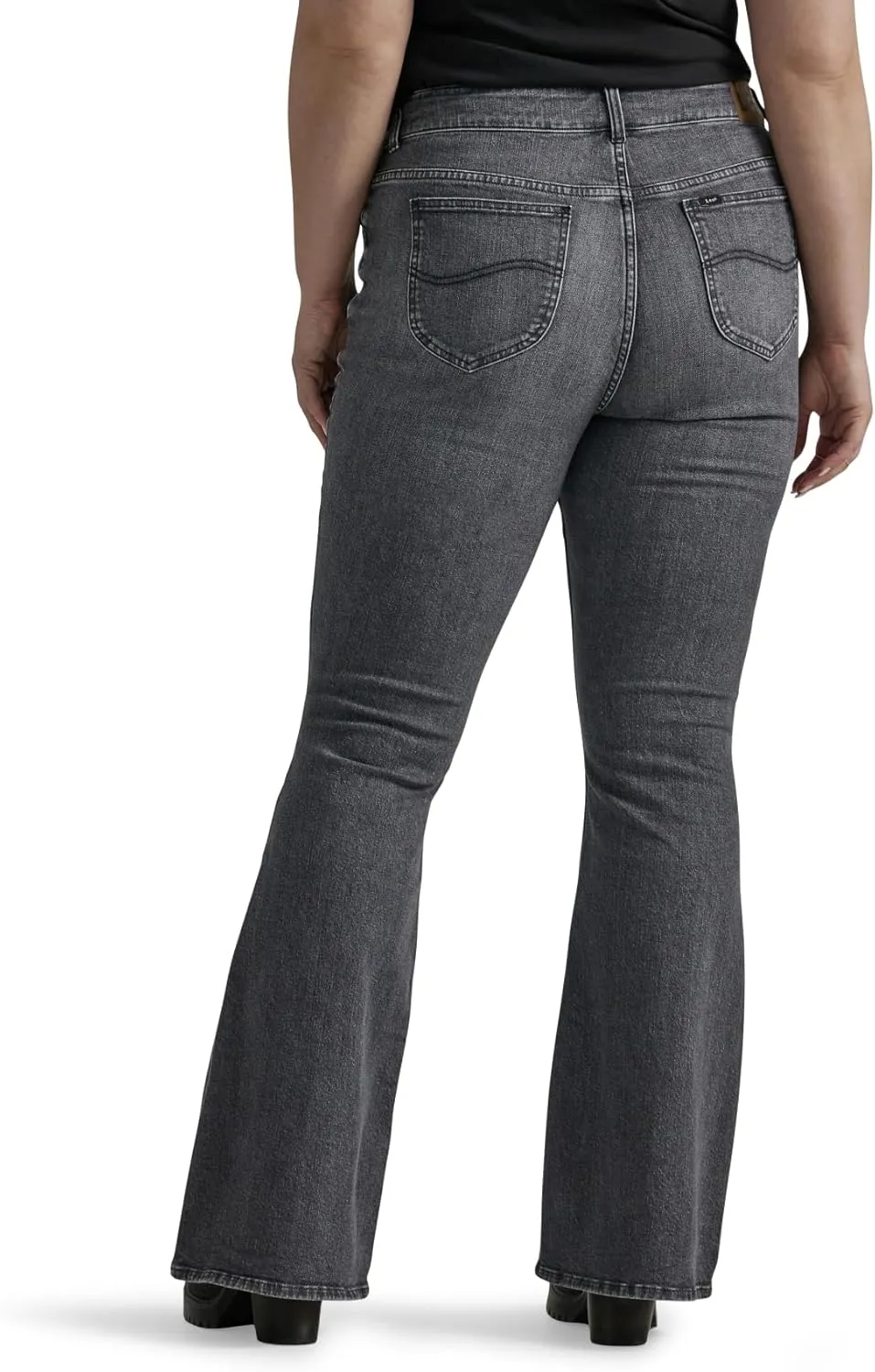 Lee Women's Plus Size Legendary Mid Rise Flare Jean