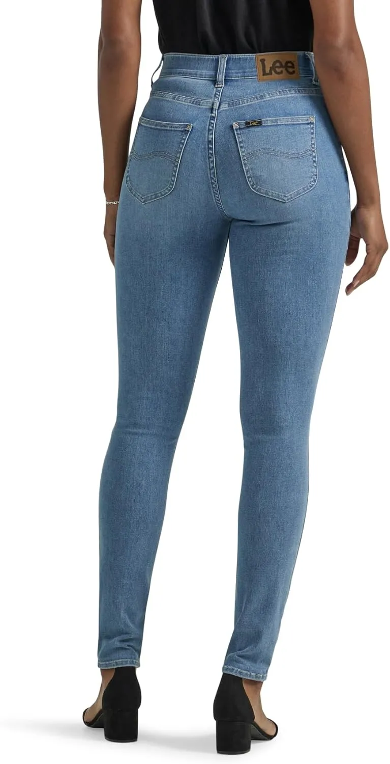 Lee Women's Ultra Lux Comfort with Flex Motion High Rise Skinny Jean
