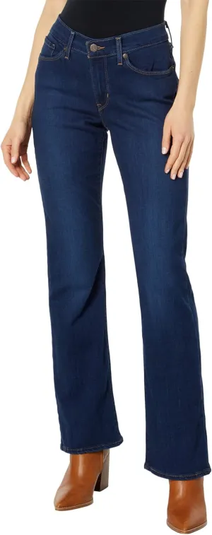 Levi's® Classic Bootcut Jeans for Women – Blended Cotton and Polyester – WaterLess® Technology – Five Pocket Cobalt March 12 (31) S