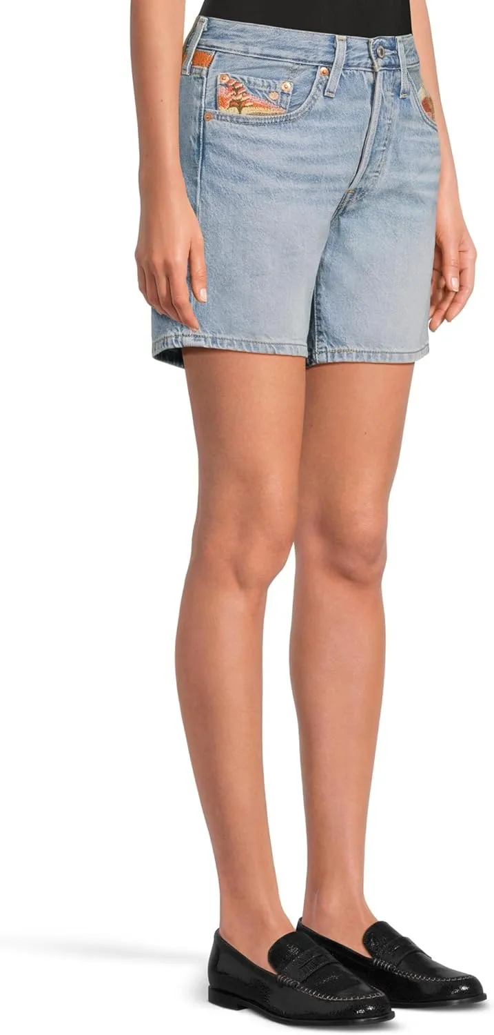 Levi's Women's 501 Mid Thigh Shorts