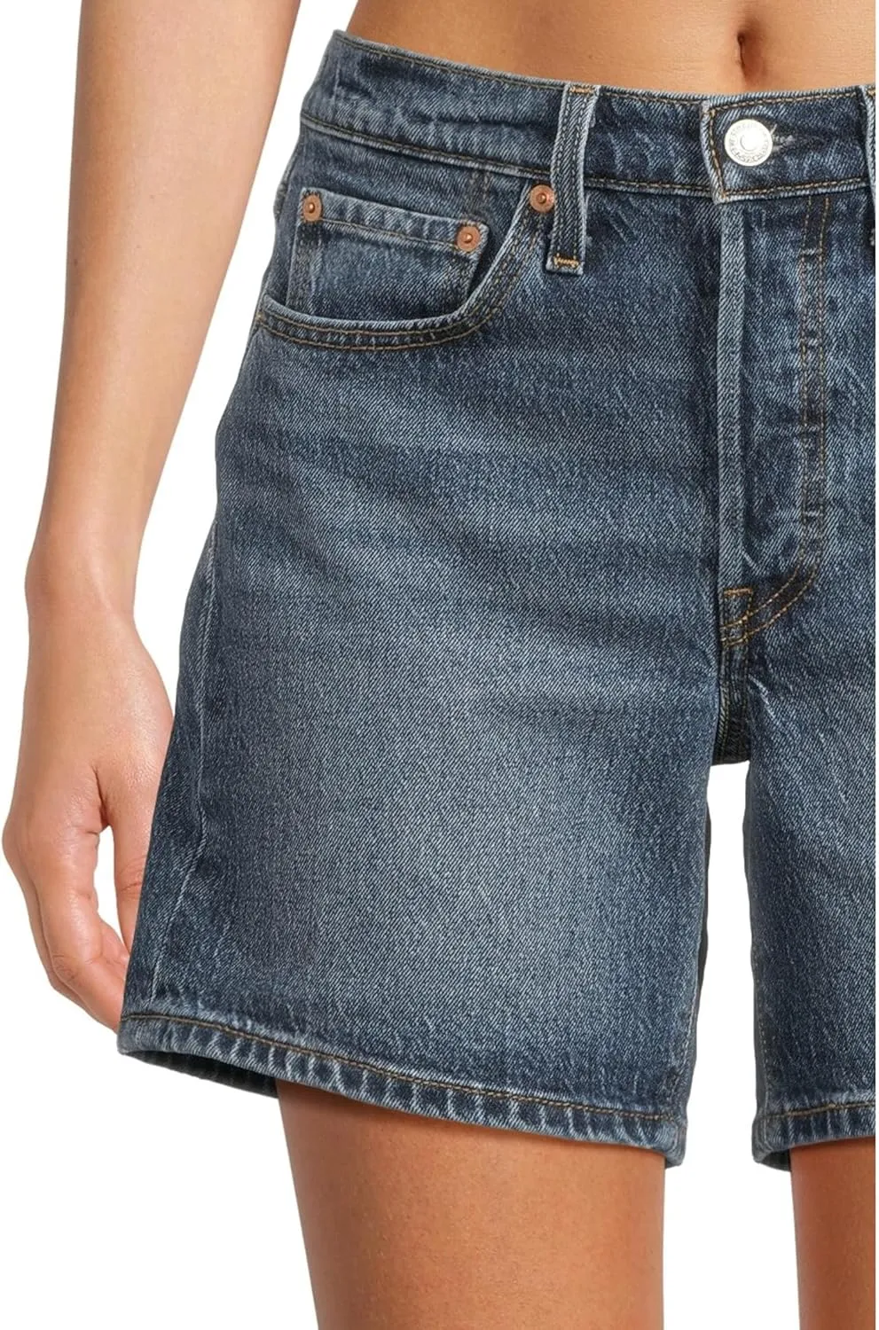 Levi's Women's 501 Mid Thigh Shorts