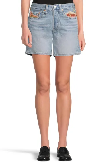 Levi's Women's 501 Mid Thigh Shorts